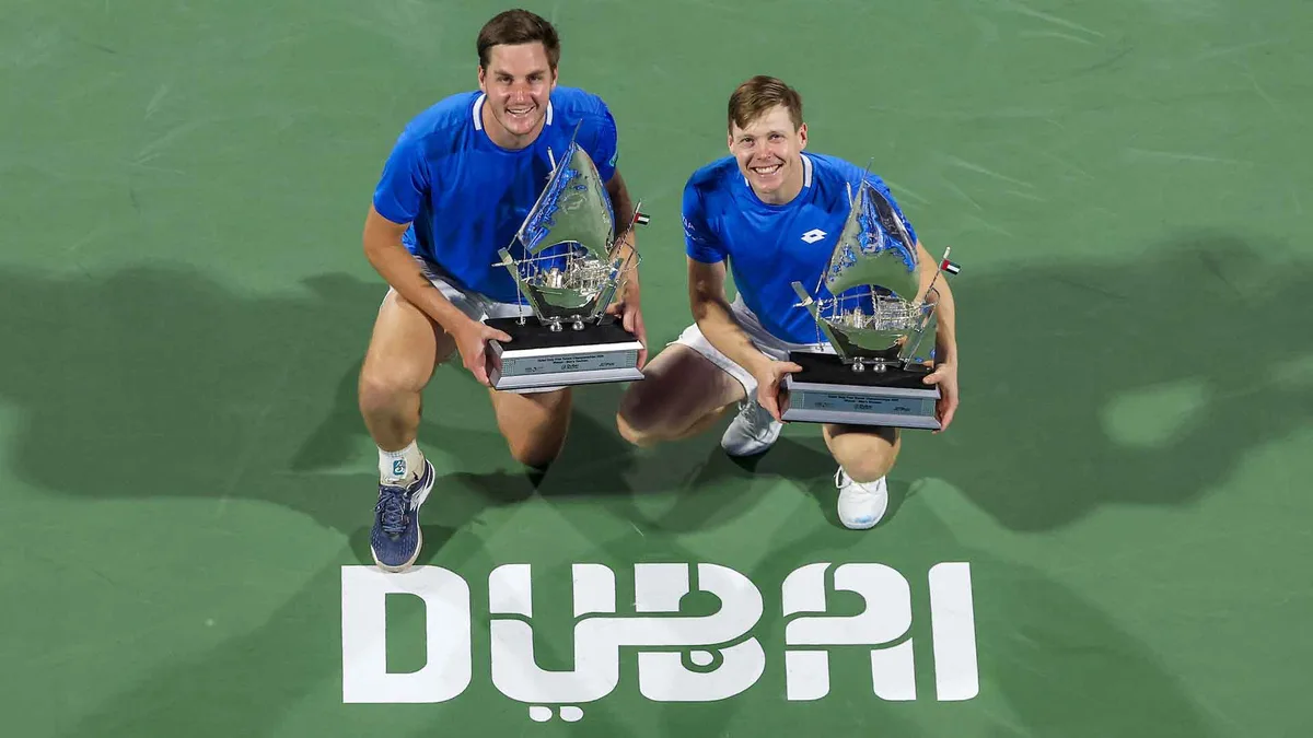 Heliovaara & Patten win third title of 2026 in Dubai: 'It's a dream start to the year'