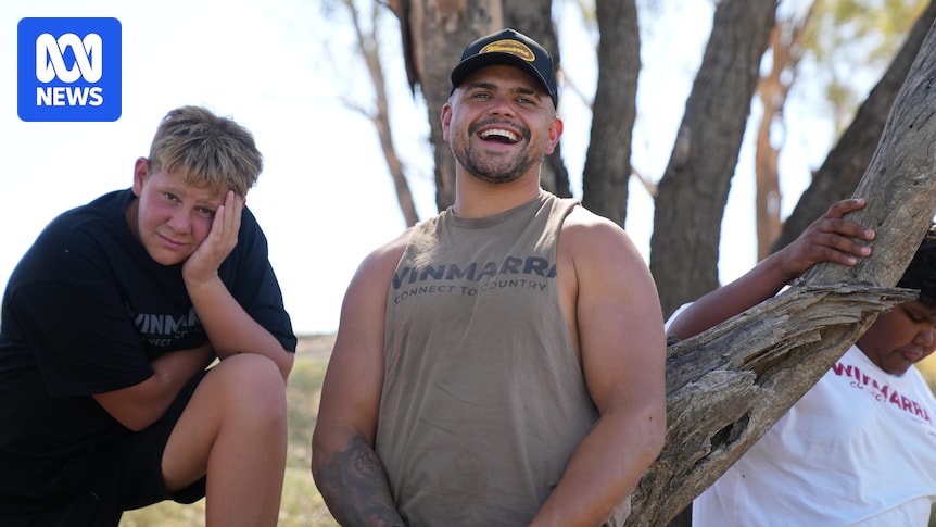 Latrell Mitchell breaks his silence but not to talk about sport