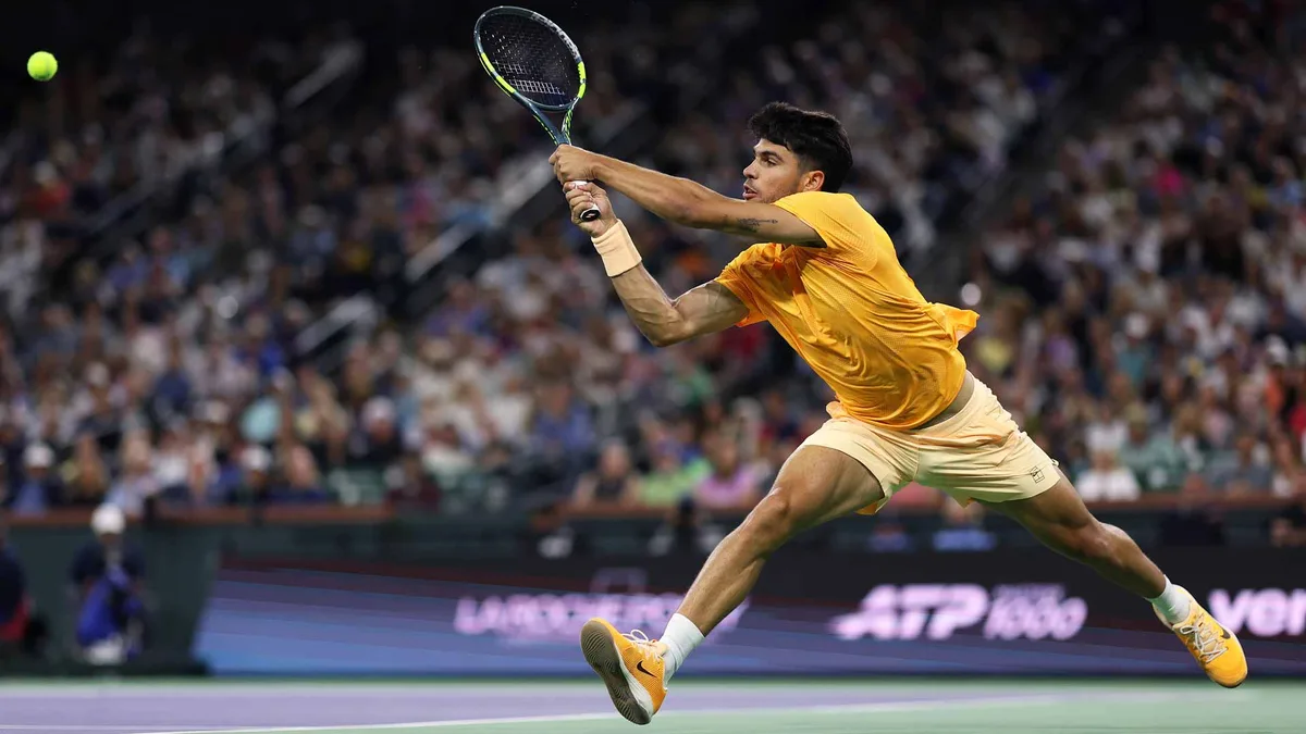 Alcaraz earns Norrie revenge, storms into fifth straight Indian Wells semi-final