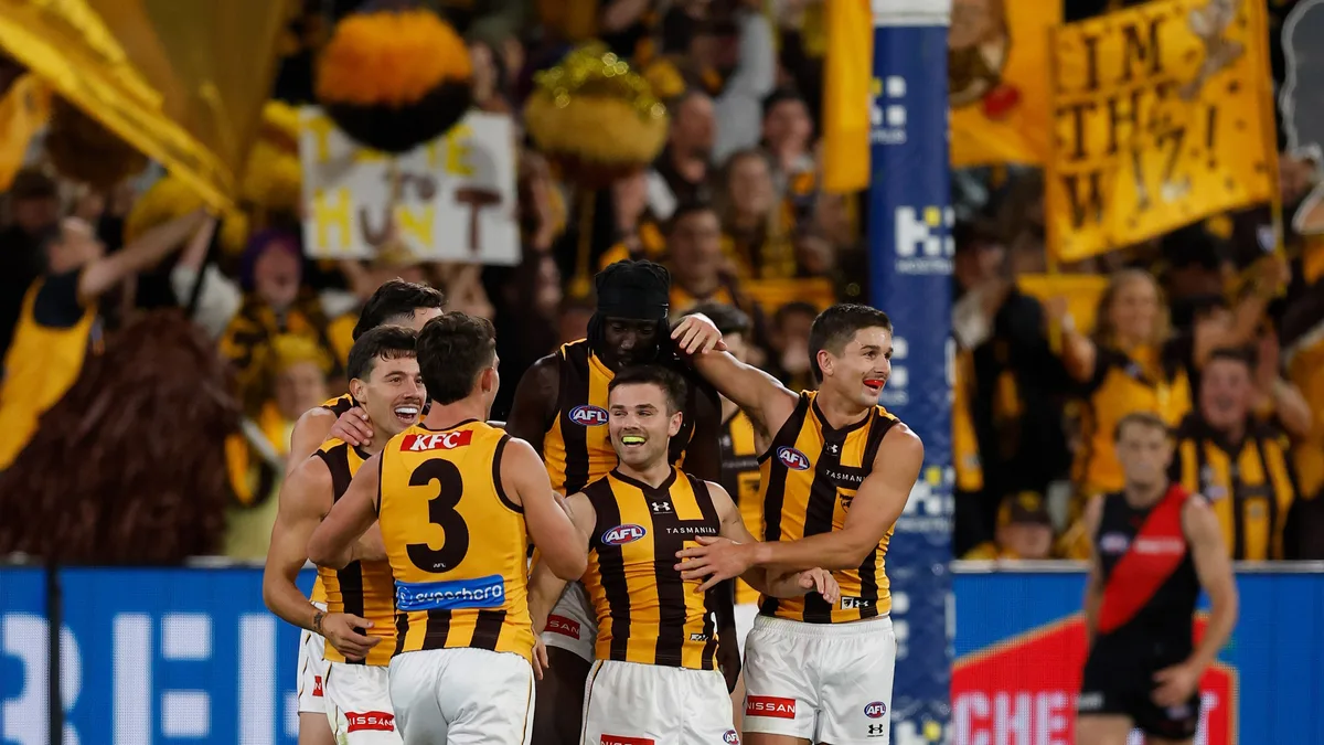 Hawks give Bombers nightmares in Friday the 13th horror show