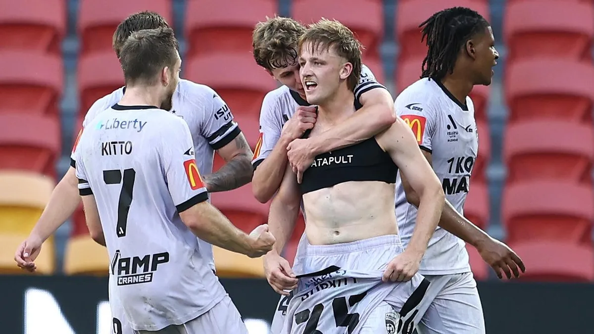 Teenager announces A-League arrival with a second-half hat-trick; City embarrassed
