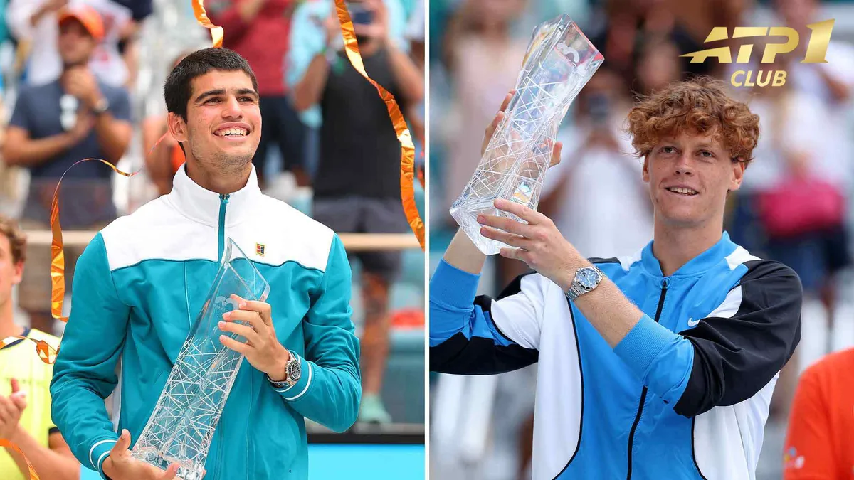 Alcaraz, Sinner, Djokovic & Medvedev: Miami’s exclusive ATP No. 1 Club