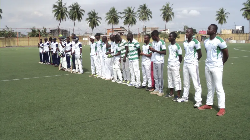 Cricket development projects are underway in Burkina Faso