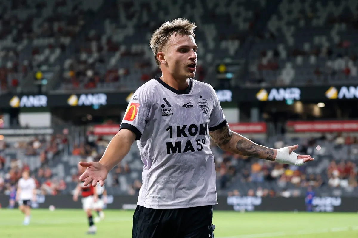Jovanovic at the double as Adelaide put four past Western Sydney
