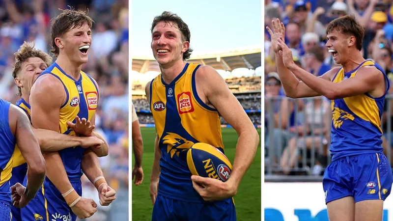 Jobe Shanahan: Eagles forward earns Rising Star nomination for two-goal effort in West Coast’s drought-breaker