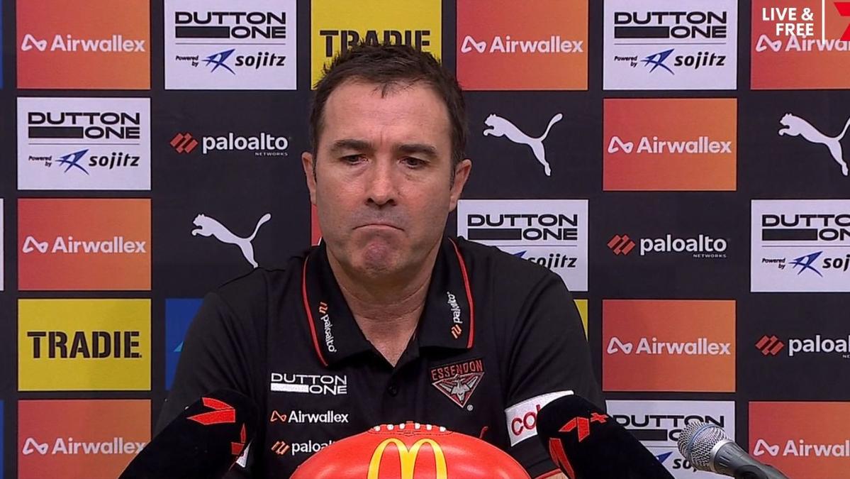 Matthew Lloyd says Essendon ‘not AFL standard’ after disastrous start to 2026 season