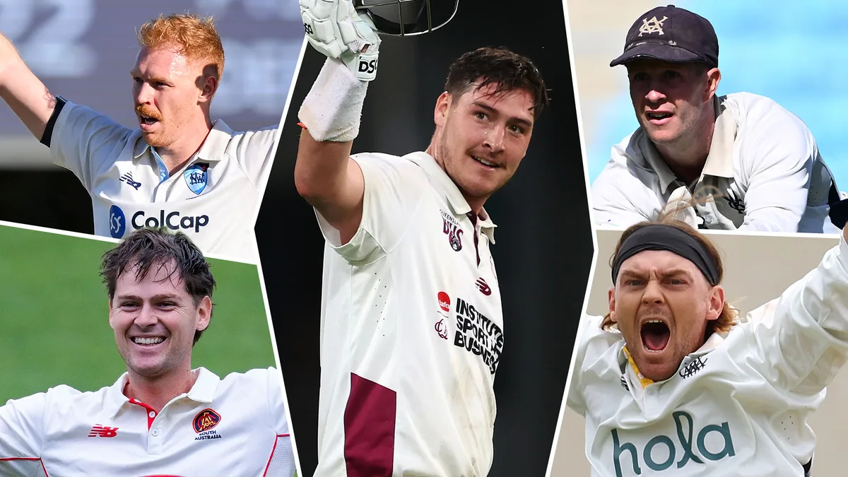 Our 2025-26 Sheffield Shield team of the season