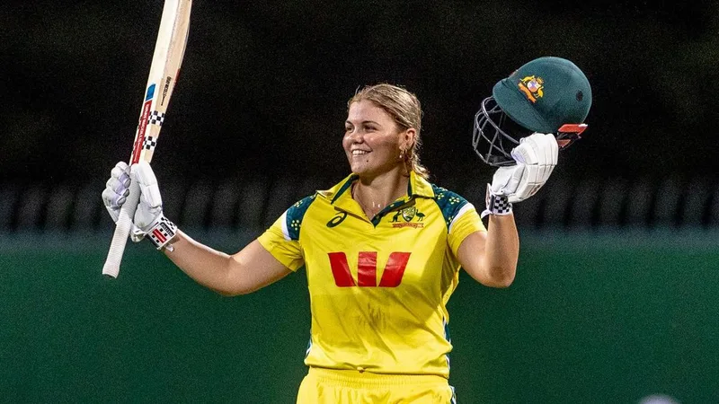 Voll smashes quickfire ton as Australia sweep Windies