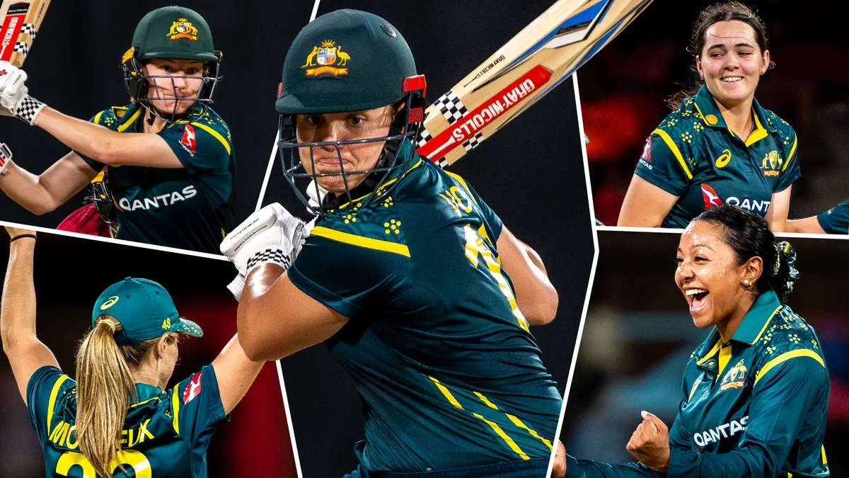 Five things we learned from Australia's T20I series win