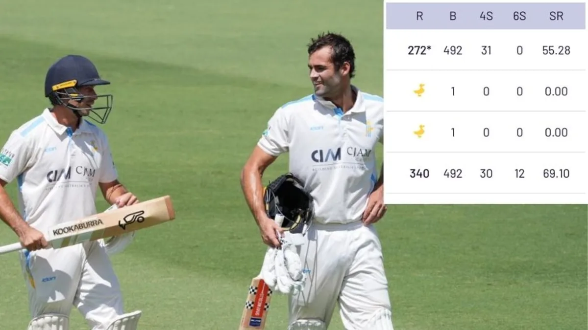 From 2-1… to Aussie history! Duo shatters cricket record books with absurd partnership