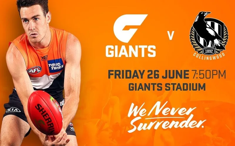 Friday Night Lights: Magpies and Giants Set for Marvel Stadium Showdown