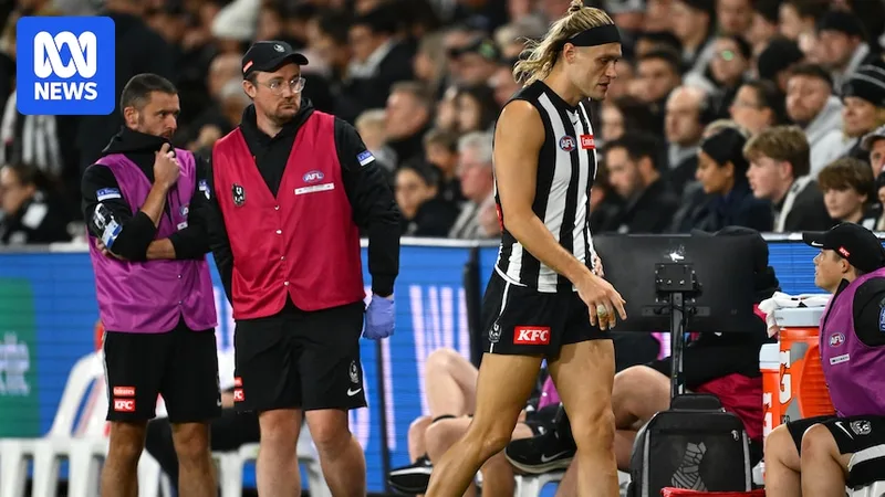 Magpies confirm 'hamstring awareness' for Moore after win over Giants