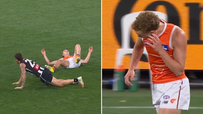 Questions raised over medical process as Giants youngster Ryan Angwin suffers burst ear drum