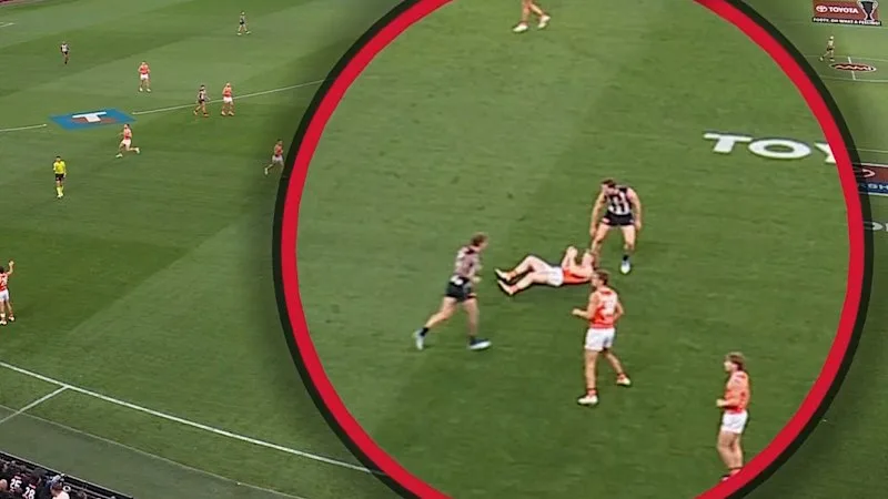 Star Pie in hot water for jab to the face of Oliver
