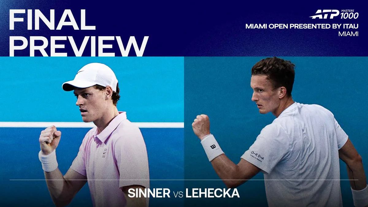 Sinner eyes ‘Sunshine Double’ as Lehecka looms in Miami final