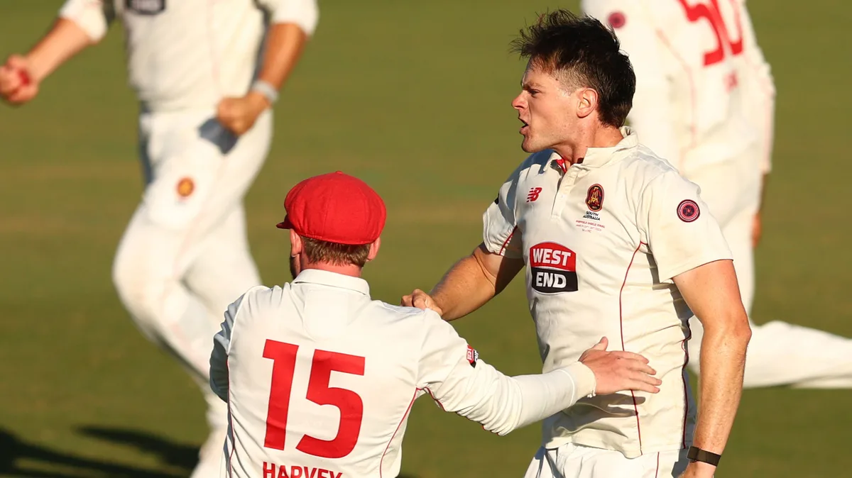 Shield final 'in the balance' as SA strike late blows