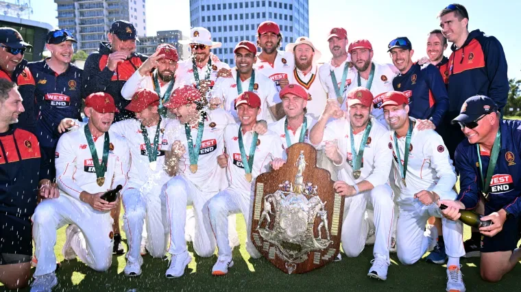 Who won the Sheffield Shield final? South Australia instigate Victoria collapse to go back-to-back