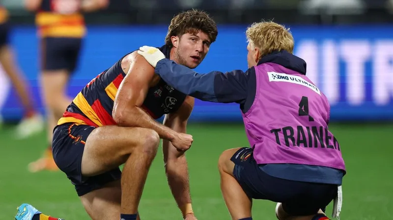 AFL great Garry Lyon takes aim at ‘macho’ Crow Jordon Butts for staying on field after head knock