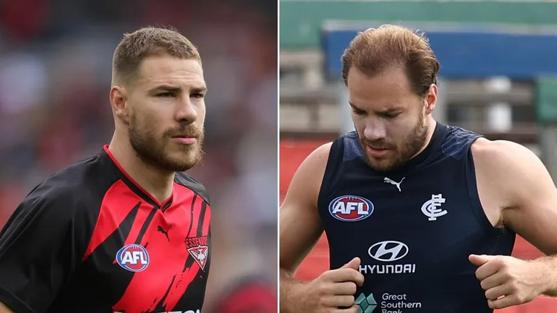 Essendon and Carlton ‘have got identical problems’ with twin brothers Ben and Harry McKay underperforming
