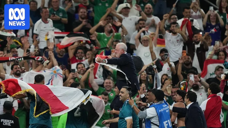 Arnold carried in jubilant scenes after Iraq qualifies for World Cup