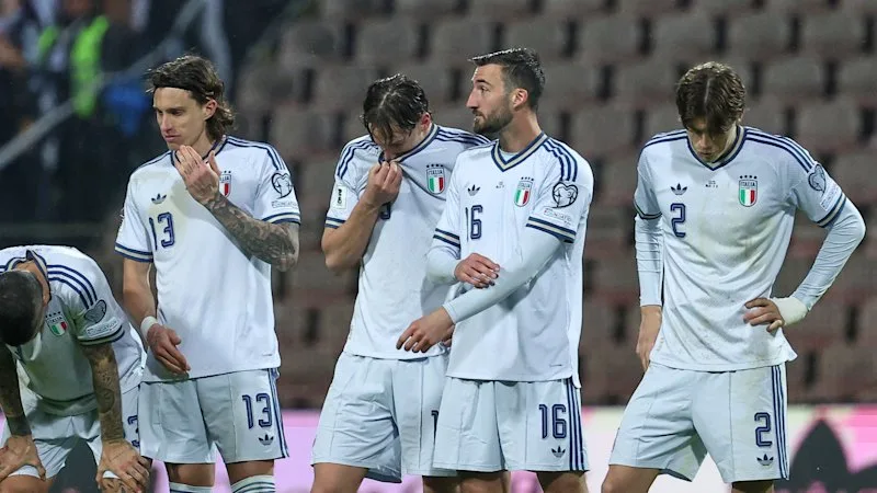 Mamma mia: Italy fails in shootout to miss third World Cup in a row