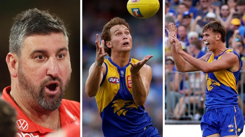 Sydney coach Dean Cox impressed by West Coast’s suite of young talls ahead of Swans’ clash with Eagles in WA
