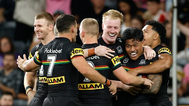 High five: Records tumble as Panthers run riot against Melbourne
