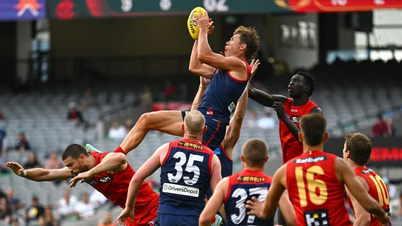 Melbourne send major warning to the AFL with stunning upset over unbeaten rivals Gold Coast