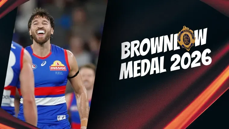 AFL 2026 Brownlow Medal predictor: Marcus Bontempelli capitalises on Nick Daicos absence