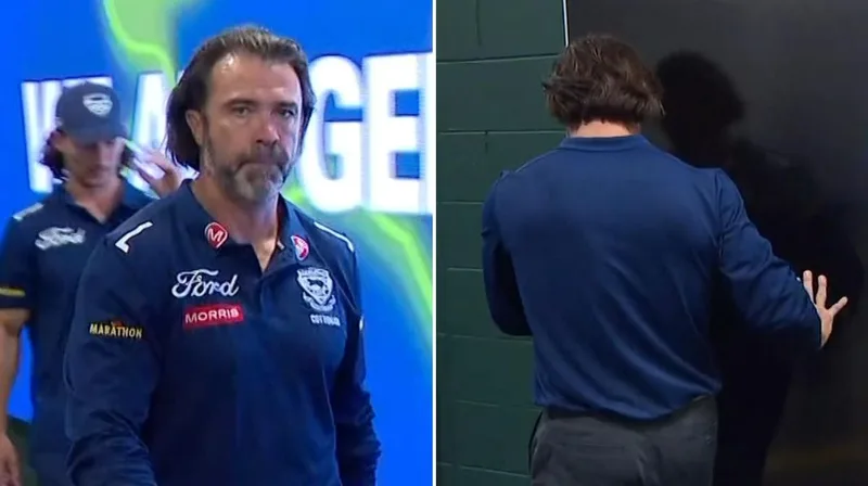 Fuming Chris Scott inadvertently shuts the door on Nathan Buckley after loss to Hawthorn