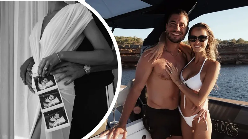 Australian white ball star Marcus Stoinis and fiancée Sarah Czarnuch reveal exciting baby news