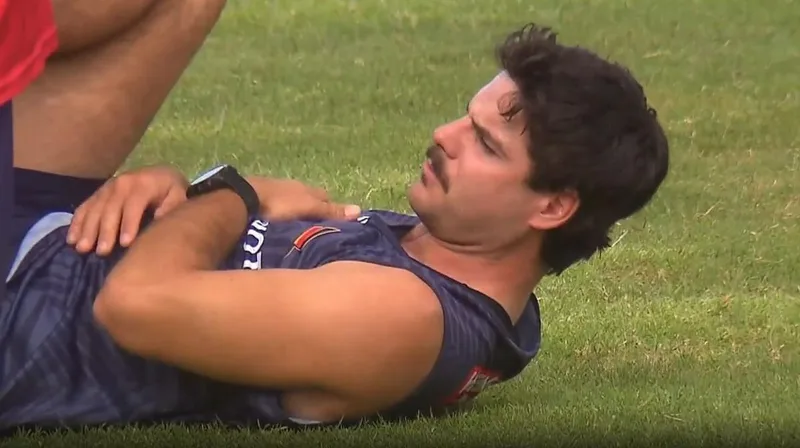 Adelaide star Darcy Fogarty under scrutiny for playing golf before being ruled out with back issue