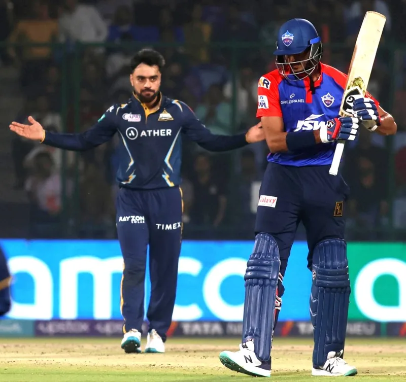 Rashid Khan makes it 1000 career wickets today vs DC.