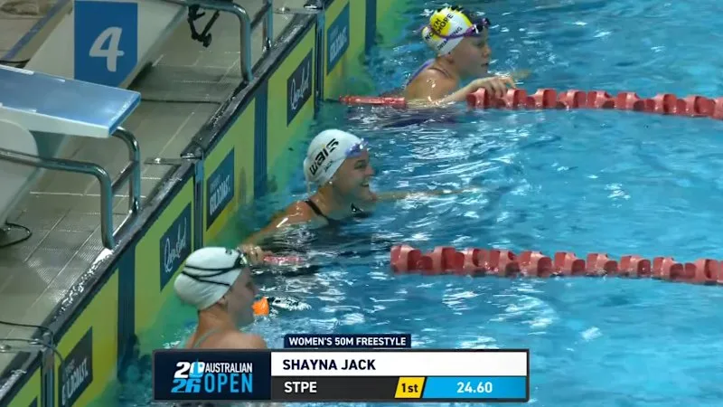 Shayna Jack wins splash and dash
