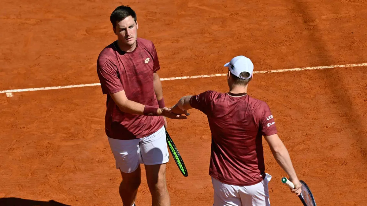 Heliovaara/Patten return to winning ways, defeat Berrettini/Vavassori in Monte-Carlo