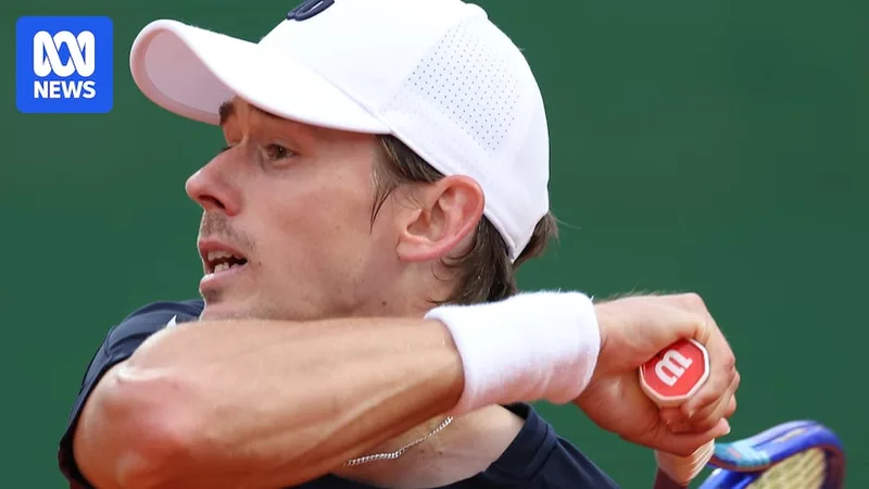 Alex de Minaur downed by local hero at Monte Carlo Masters