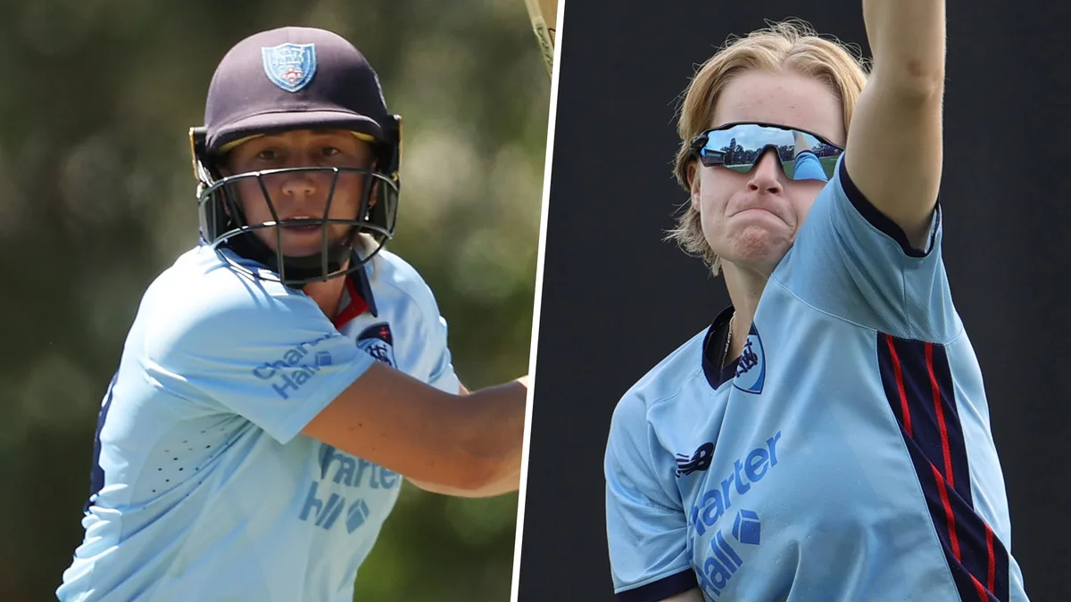 NSW pair power big red-ball win in CA's 'Green v Gold' clash