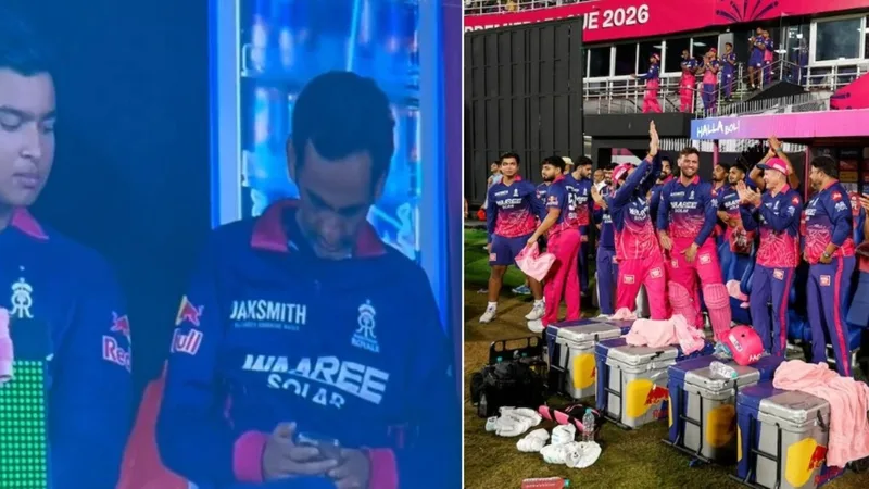 RR Support Staff Spotted Using Mobile Phone In The Dugout Vs RCB - Here's What The IPL Protocols Say