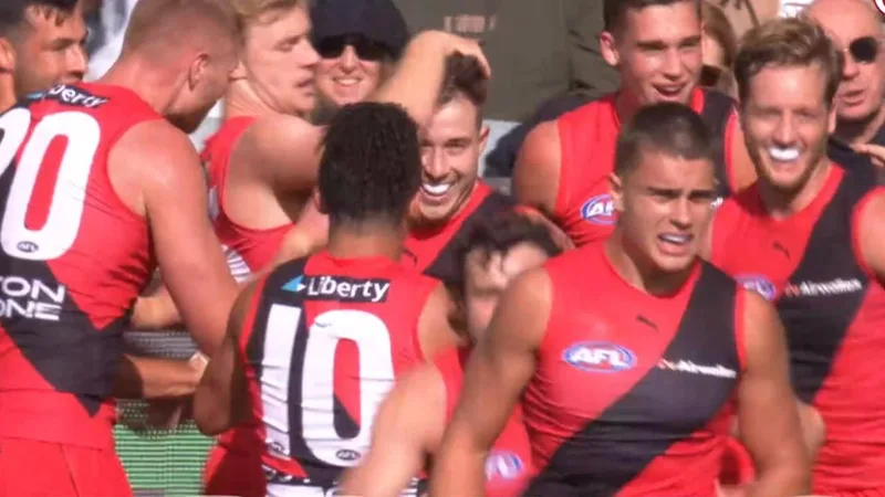 Zach Merrett helps Essendon snap losing streak with stunning win over Melbourne