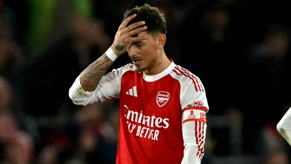 Arsenal’s embarrassing loss to second-tier team as late winner sparks shock FA Cup exit