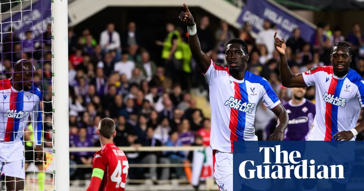 Crystal Palace hold off Fiorentina as Sarr powers Conference League dream