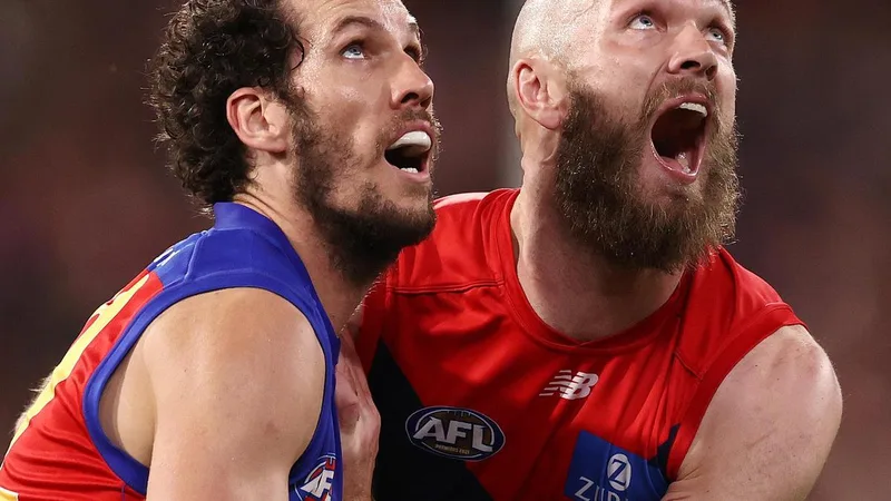 Lions ruckmen Sam Draper and Darcy Fort on mission to stop Melbourne star Max Gawn
