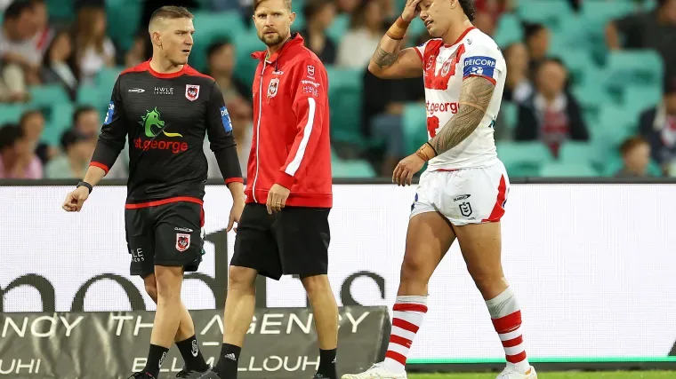 Dragons forward Jaydn Su’A learns fate after MRC charge for send-off tackle