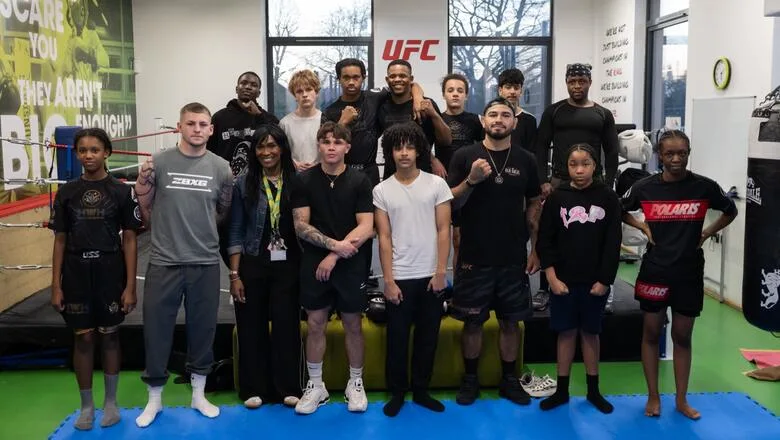 UFC CELEBRATES FOUR YEARS OF CHANGING LIVES THROUGH PARTNERSHIP WITH YOUTH CHARITY, ONSIDE