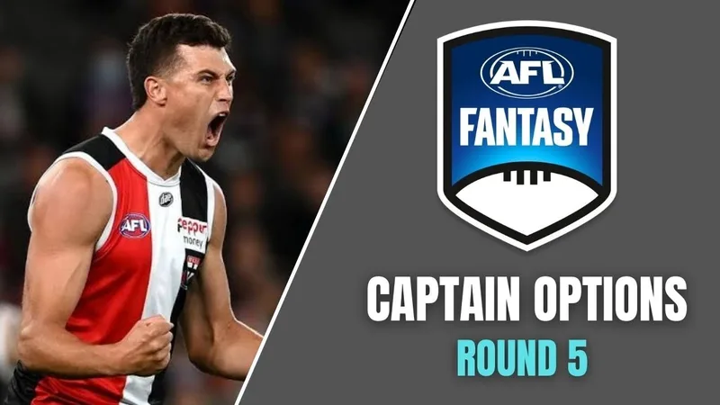 Fantasy AFL Round 7: Captain Picks That Could Make or Break Your Week
