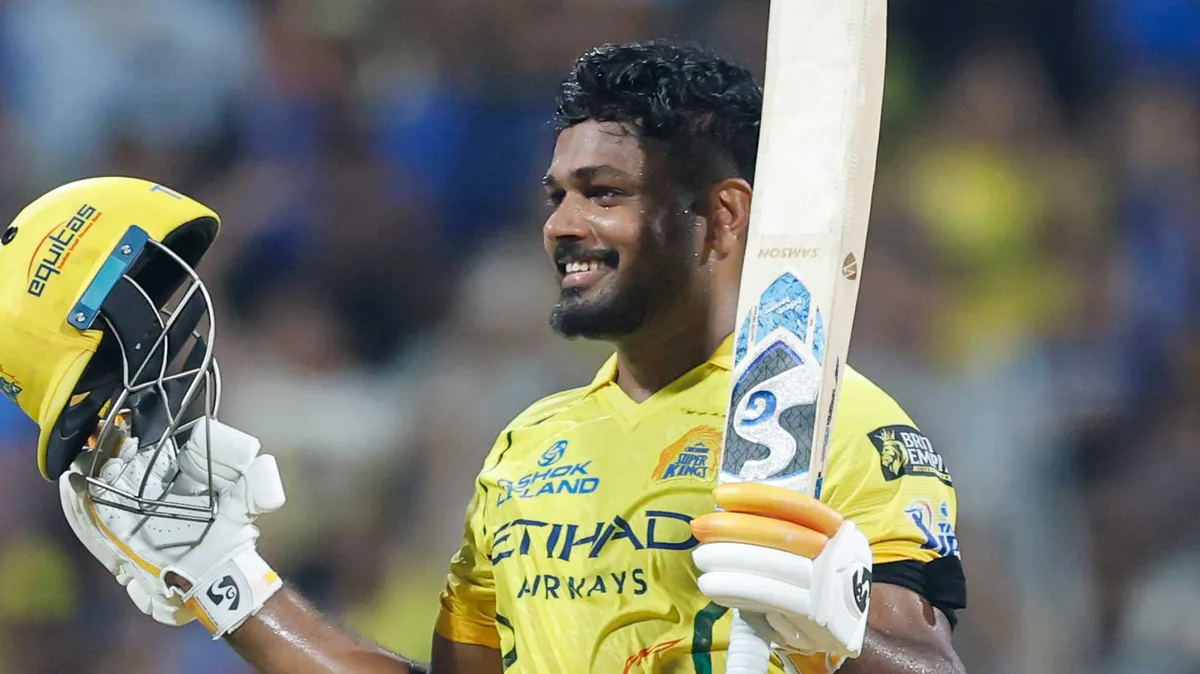 Red-hot Samson's second ton hands MI their biggest IPL defeat