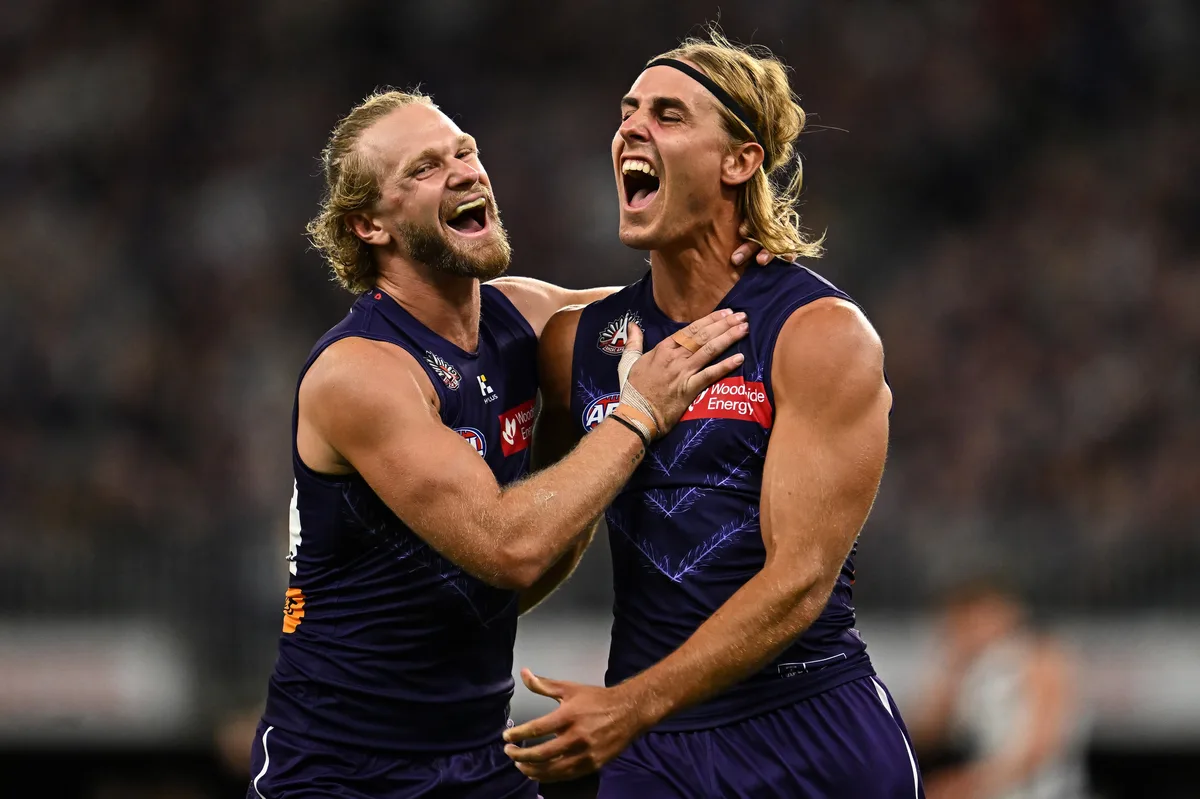 Classy Dockers turn on jets late to ease past Blues