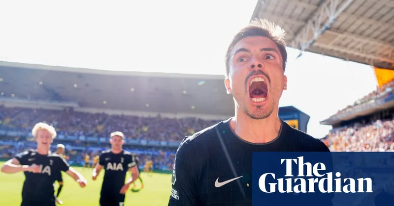 João Palhinha keeps Spurs’ survival hopes alive with late winner at Wolves