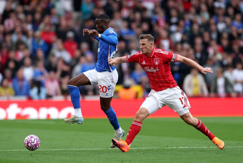Sunderland 0–[2] Nottingham Forest (0–5) — Chris Wood, 31'