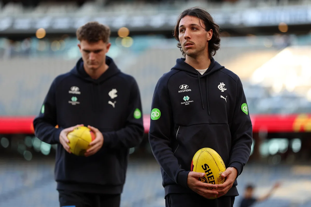 Voss explains Ollie Holland decision as Blues show fight after tough week